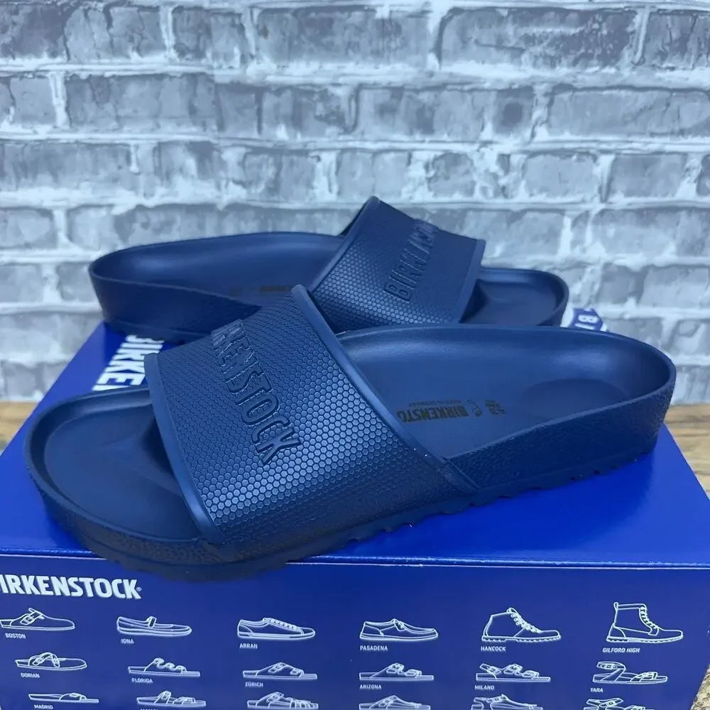 Birkenstock Barbados EVA Blue Slide Sandals 1015480 Mens Size US 12 / UK 10.5